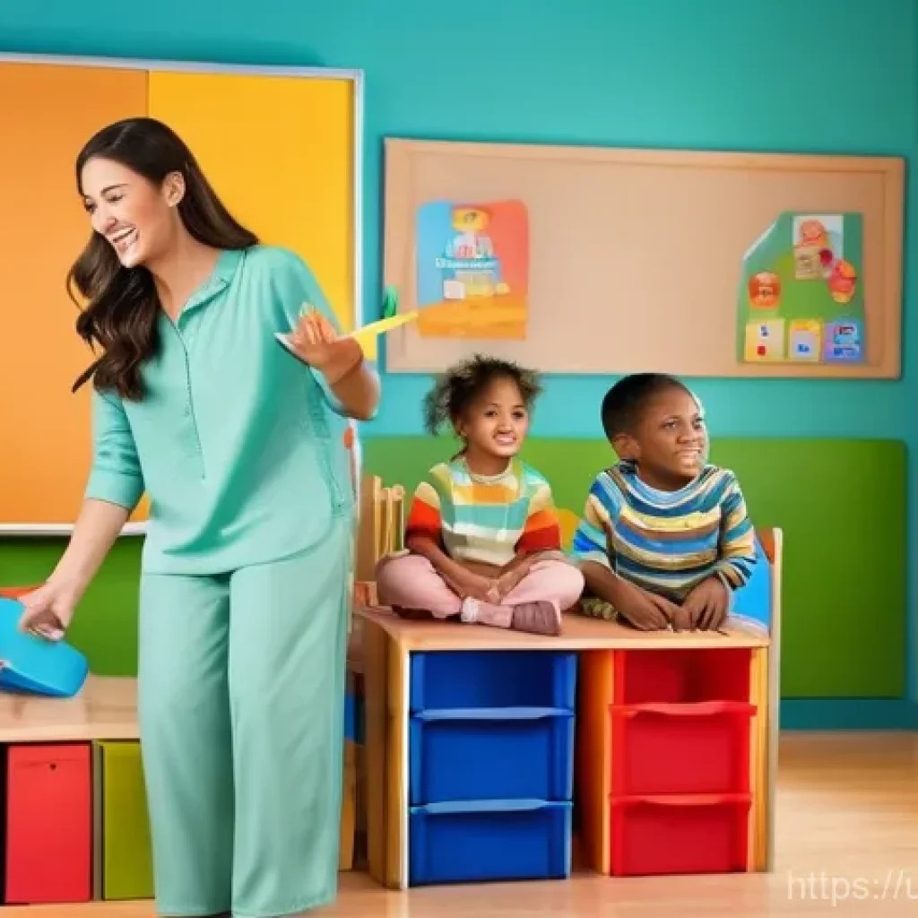 유아교육지도사 자격증 시험 후 새로운 커리어 탐색 - **Prompt for "Preschool Teacher / Daycare Educator":**
"A cheerful female preschool teacher, age...