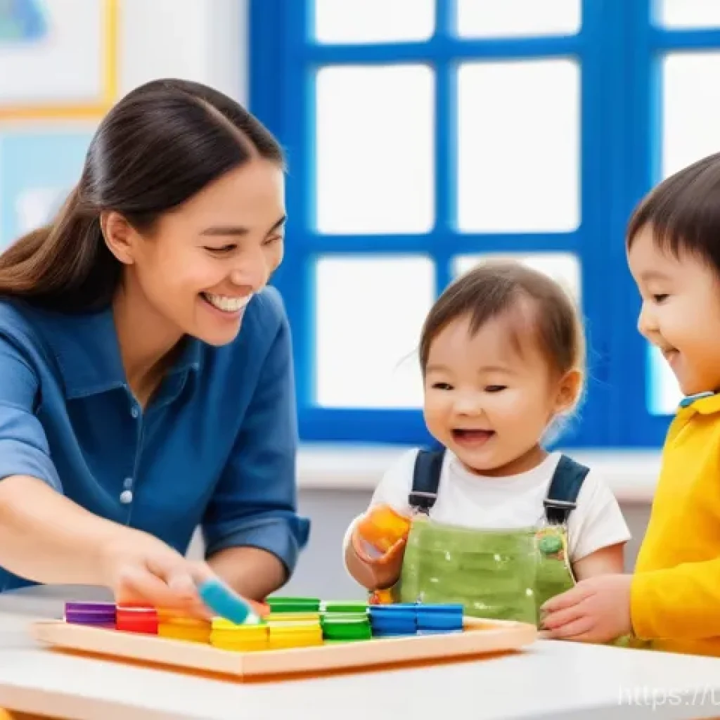 유아교육지도사와 관련된 법률 및 규정 - **Prompt 1: A Nurturing and Safe Early Learning Environment**
A vibrant and joyful scene inside ...