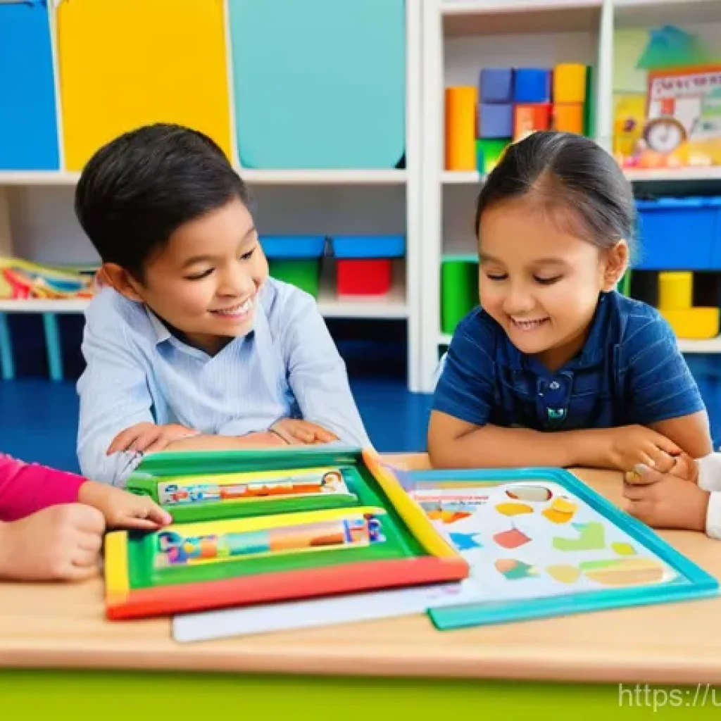 유아교육지도사 실기 시험 준비법 - **Prompt:** A vibrant early childhood education classroom, bathed in soft, natural light, where a di...