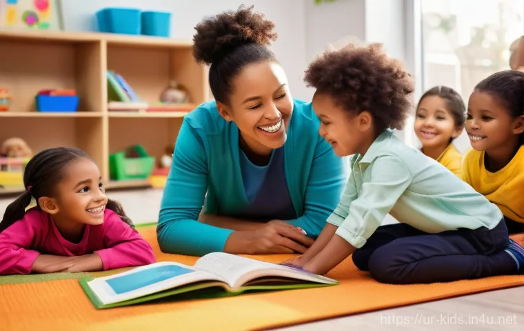 유아교육지도사 신입으로서의 첫 출근 준비 - **Prompt:** A vibrant and inviting preschool classroom, bathed in soft, natural light, featuring div... 유아교육지도사 신입으로서의 첫 출근 준비 - **Prompt:** A vibrant and inviting preschool classroom, bathed in soft, natural light, featuring div...