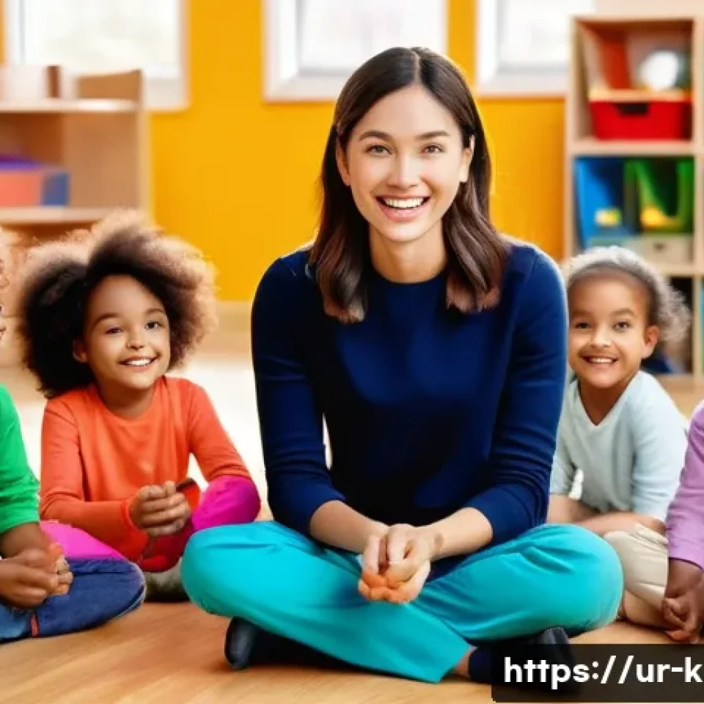 유아교육지도사 실기 시험 준비에 유용한 앱 - **Prompt 1: Joyful Interactive Learning in a Diverse Classroom**
"A vibrant, brightly lit early ...