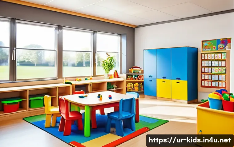 유아교육지도사 자격증 시험 문제의 최신 트렌드 - **Prompt for Inclusive Play-Based Learning:**
"A brightly lit, modern preschool classroom, rende...