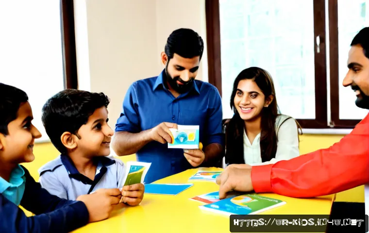 유아교육지도사 자격증 취득 후 네트워킹 방법 - Photorealistic networking event for newly certified early childhood educators in Pakistan, diverse U...