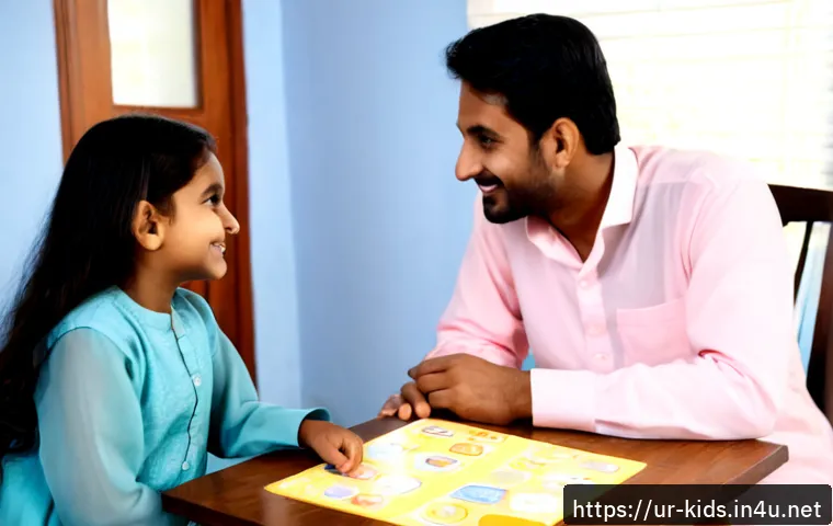 Home 17 유아교육지도사로서 학부모 상담 성공 사례 - Photorealistic early childhood education counselor warmly meeting with Pakistani Urdu-speaking paren...